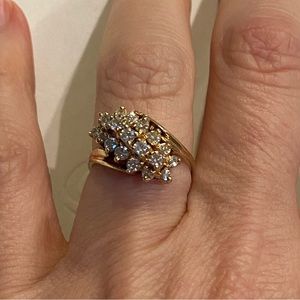 14kt 1/2cttw Vintage Diamond Ring